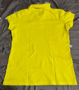 Bright Yellow Polo T-shirt 360 Degree brand