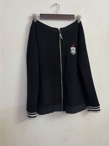 Black sweatshirt jacket