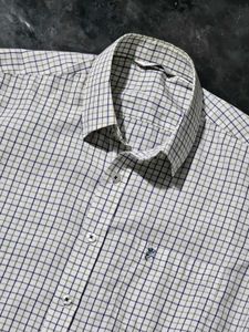 white checked shirt for men