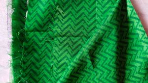 ❗CHECK DESCRIPTION ❗ Green Silk Blouse Piece