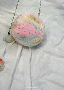 Cute Girl's feathers bag