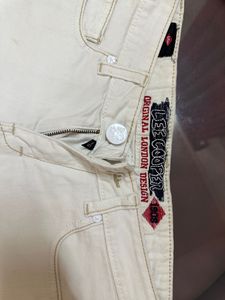 White Denim Shorts