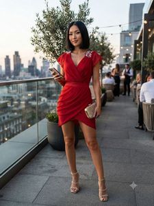 Pintresty Red bodycott one piece