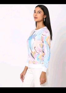 Stylish 'Hopeful' Graphic Print Sweatshirt