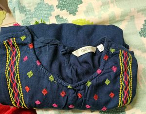 Embroidery Kurtha