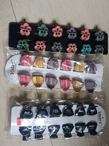 Assorted Hair Claw Clips Lot