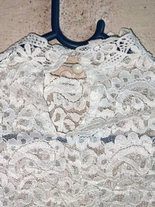 See-through Fashion Lace Top White