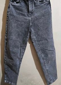 Grey Wash Denim Jeans