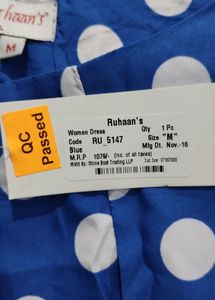 Blue Polka Dot Dress
