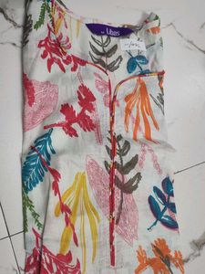 Libas Floral Print Kurta