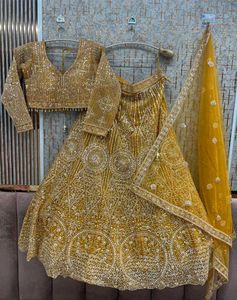 Stunning Embroidered Lehenga Choli Set