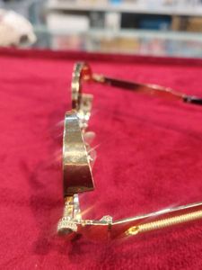 Round Gold Frame Sunglasses