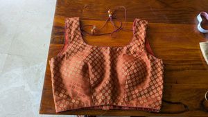 Elegant Brocade Blouse