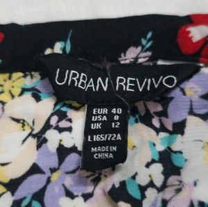 Urban Revivo Asymmetric Midi Skirt