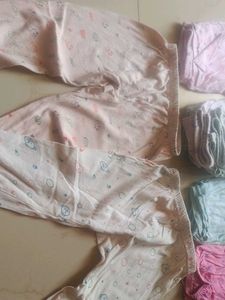 Cute Printed Baby Pajama Bottoms (Set of 12)