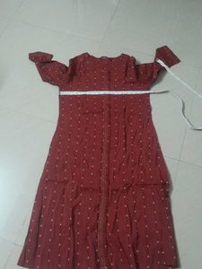 melange kurta bust 40 with flaw