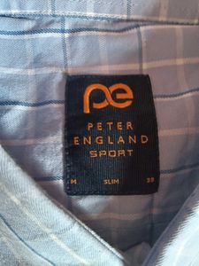 Men's Blue Plaid Short Sleeve Shirt(new)