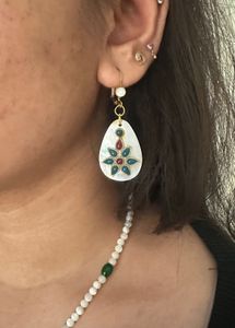 Mother of pearl jewellery set