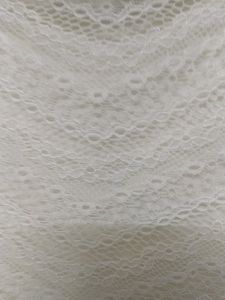 NETTED PUFFED SLEEVES TOP