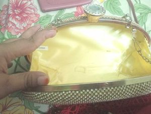 Sparkling Embellished Clutch Bag