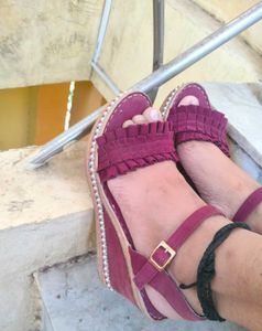 y2k Wedge Sandals👙⭐🌷🎀