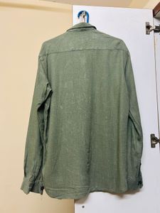 final sale🎉combo of Men's  Shirts - Green &amp; White