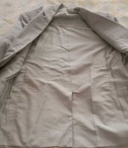 gray colour blazer for men