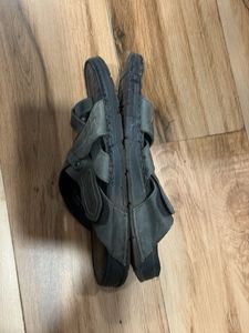 Hush puppies leather sandals