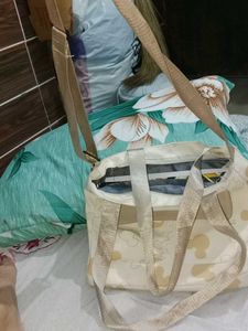 Stylish Beige Tote Bag