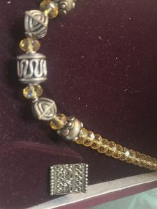 Elegant Beaded Necklace &amp; Earring Set