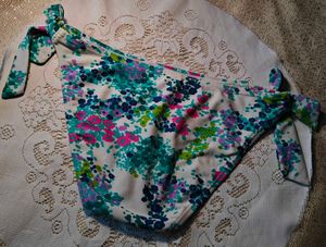 Floral Tie-Side Bikini Bottoms