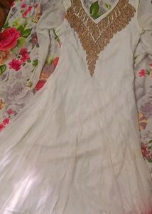 White Net Gown