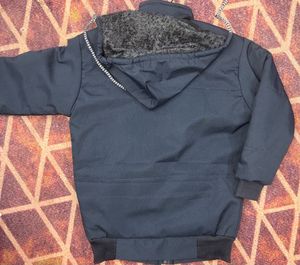 Kids Black Winter Jacket