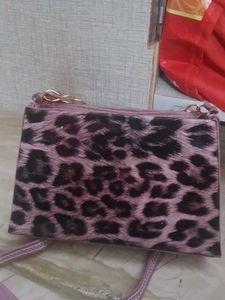 Leopard Print Crossbody Bag