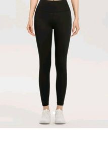 Black High-Waisted Leggings