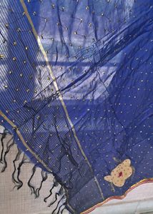 Silk DUPPATTA with Full Work On It.