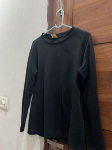 Classic Black Long Sleeve Top