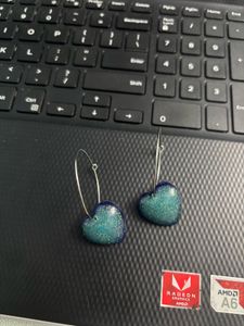 handmade resin earrings