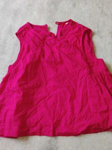 pink summer vibe top