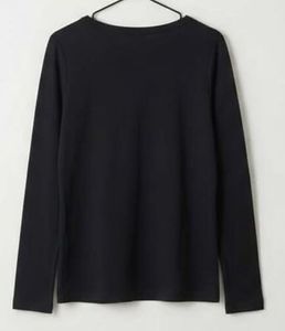 Cute Black Long Sleeve Tee