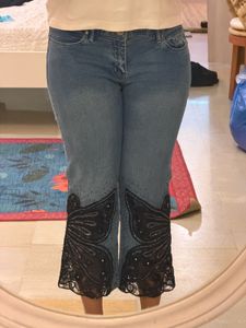 Embellished Flare Jeans