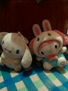 Cute Sanrio Plush Toys set of 2