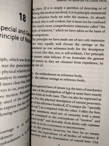 Albert Einstein Relativity Book