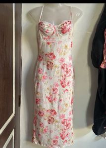 Floral Print Slip Dress