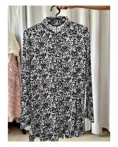 Korean floral top