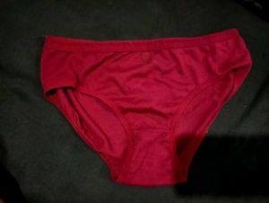 Black, maroon and pink Cotton Briefs