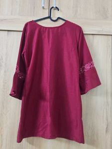 Elegant Embroidered Kurta