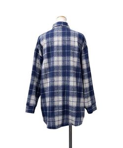 Classic Blue Plaid Flannel Shirt