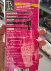 TS Beauty Make Up Brush Set
