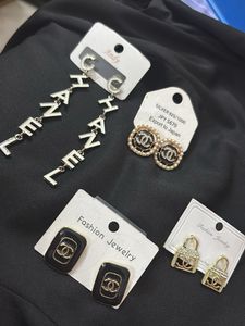 STEAL DEAL OFFER COMBO OF 4 CHANEL Earrings